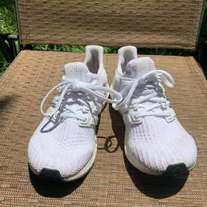 Adidas Women Shoes, White, Ultra Boost, Size 7.5